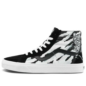 Vans �o���Y �����Y �X�j�[�J�[ �yVans Unisex SK8-Hi Reissue High-Top Sneakers Black/White VN0A2XSBWHT�z �T�C�Y US_8(26.0cm)