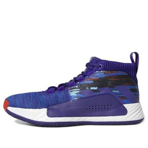 adidas �A�f�B�_�X �����Y �X�j�[�J�[ �yadidas Dame 5 'Collegiate Purple' EF0500�z �T�C�Y US_9(27.0cm)