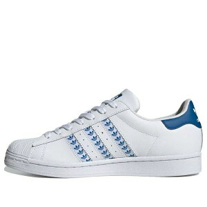 adidas �A�f�B�_�X �����Y �X�j�[�J�[ �yadidas Superstar 'White Lush Blue' FY3494�z �T�C�Y US_7(25.0cm)