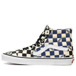 Vans �o���Y �����Y �X�j�[�J�[ �yVans Big Check SK8-HI 'Black/Navy' VN0A4U3CWRT�z �T�C�Y US_M_3.5
