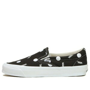 Vans �o���Y �����Y �X�j�[�J�[ �yVans OG Classic Slip-On LX 'Polka Dot - Black' VN0A45JKBLK�z �T�C�Y US_8(26.0cm)