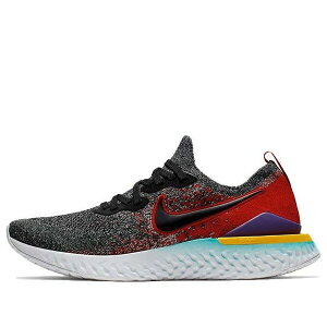Nike �i�C�L �����Y �X�j�[�J�[ �yNike Epic React Flyknit 2 'Black University Red' BQ8928-007�z �T�C�Y US_11.5(29.5cm)