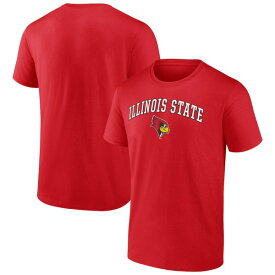 ファナティクス メンズ Tシャツ トップス Illinois State Redbirds Fanatics Branded Campus TShirt Red