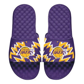 アイスライド メンズ サンダル シューズ Los Angeles Lakers ISlide High Energy Slide Sandals Purple