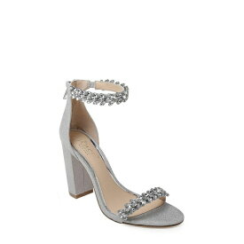 ジュウェルダグレイミシュカ レディース オックスフォード シューズ Women's Mayra Block Heel Evening Sandals Silver Glitter