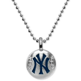 アレックス ウー レディース ネックレス・チョーカー・ペンダントトップ アクセサリー New York Yankees 16" Pendant Necklace in Sterling Silver Sterling Silver
