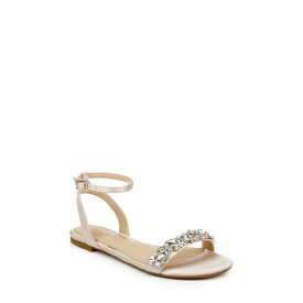 ジュウェルダグレイミシュカ レディース オックスフォード シューズ Women's Ohara Embellished Evening Flat Sandals Champagne