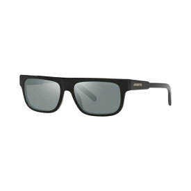 アーネット メンズ サングラス・アイウェア アクセサリー Sunglasses, AN4278 55 BLACK/GREY MIRROR BLACK