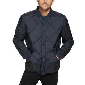 カルバンクライン メンズ ジャケット＆ブルゾン アウター Men's Reversible Quilted Jacket True Navy