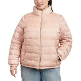 マイケルコース レディース ジャケット＆ブルゾン アウター Women's Plus Size Reversible Shine Down Puffer Coat, Created for Macy's Rosewater/Dusty Rose