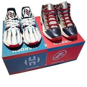 adidas �A�f�B�_�X �����Y �X�j�[�J�[ �yadidas Harden x Reebok Iverson 'White Blue Red' FY0842RBK�z �T�C�Y US_8.5(26.5cm)