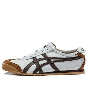 Onitsuka Tiger �I�j�c�J�^�C�K�[ �����Y �X�j�[�J�[ �yOnitsuka Tiger Mexico 66 'White Brown Caramel' DL408-0128�z �T�C�Y US_5(23.0cm)