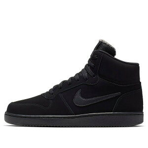 Nike �i�C�L �����Y �X�j�[�J�[ �yNike Ebernon Mid SE 'Triple Black' AQ8125-003�z �T�C�Y US_7(25.0cm)