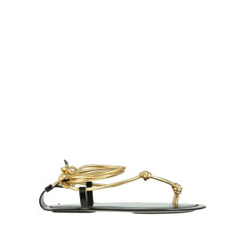 【送料無料】 ザロウ レディース サンダル シューズ Thong sandals Gold