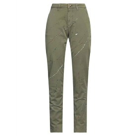 【送料無料】 ゲス レディース デニムパンツ ボトムス Jeans Military green