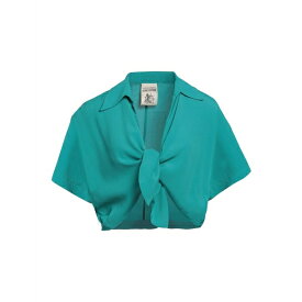 【送料無料】 セミクチュール レディース シャツ トップス Shirts Deep jade