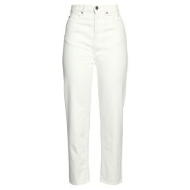 【送料無料】 ツインセット レディース デニムパンツ ボトムス Jeans White