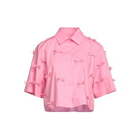 【送料無料】 エムエスジイエム レディース シャツ トップス Shirts Pink