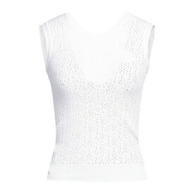 【送料無料】 ロシャス レディース ニット&セーター アウター Sweaters White