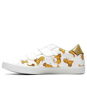 Onitsuka Tiger �I�j�c�J�^�C�K�[ �����Y �X�j�[�J�[ �yOnitsuka Tiger Lawnship 'White Yellow' 1184A063-100�z �T�C�Y US_M_N/A