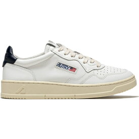 Autry オートリー レディース スニーカー 【Autry Medalist Leather Low】 サイズ EU_40(25.5cm) White Dark Blue (Women's)