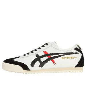 Onitsuka Tiger �I�j�c�J�^�C�K�[ ���f�B�[�X �X�j�[�J�[ �y(WMNS) Onitsuka Tiger Mexico 66 Deluxe NM 'White Black' 1182A188-101�z �T�C�Y US_6.5(23.5cm)