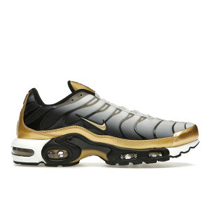 Nike �i�C�L �����Y �X�j�[�J�[ �yNike Air Max Plus Premium Footlocker 50th Anniversary�z �T�C�Y US_12(30.0cm) White/Metallic Gold/Black