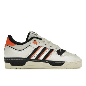 adidas AfB_X Y Xj[J[ yadidas Rivalry 86 Low White Black Semi Impact Orangez TCY US_M_4.5 Cloud White/Core Black/Semi Impact Orange
