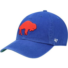 フォーティーセブン メンズ 帽子 アクセサリー Buffalo Bills '47 Legacy Franchise Fitted Hat Royal
