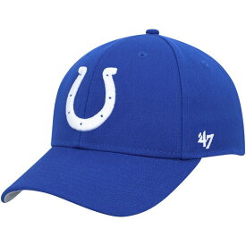 フォーティーセブン メンズ 帽子 アクセサリー Indianapolis Colts '47 MVP Adjustable Hat Royal