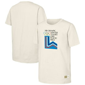 アウタースタッフ メンズ Tシャツ トップス 1980 Lake Placid Games Olympic Heritage T Shirt Natural