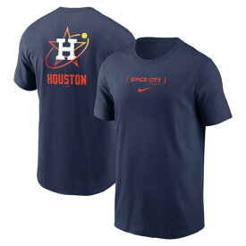 ナイキ メンズ Tシャツ トップス Houston Astros Nike City Connect 2Hit TShirt Navy
