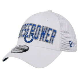 ニューエラ メンズ 帽子 アクセサリー Indianapolis Colts New Era Breakers 39THIRTY Flex Hat White