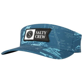 ソルティクルー メンズ 帽子 アクセサリー Salty Crew Alpha Flag Visor Navy