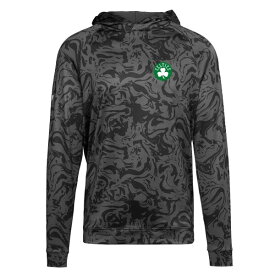 レベルウェア メンズ ジャケット＆ブルゾン アウター Boston Celtics Levelwear Highlite Insignia Core Pullover Hoodie Charcoal