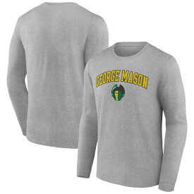 ファナティクス メンズ Tシャツ トップス George Mason Patriots Fanatics Branded Campus Long Sleeve TShirt Gray