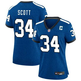 ナイキ レディース ユニフォーム トップス Indianapolis Colts Nike Women's Indiana Nights Alternate Custom Game Jersey Royal