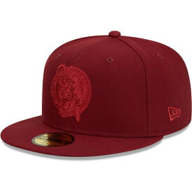 ニューエラ メンズ 帽子 アクセサリー Boston Celtics New Era Color Pack 59FIFTY Fitted Hat Crimson