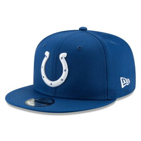 ニューエラ メンズ 帽子 アクセサリー Indianapolis Colts New Era Basic 9FIFTY Adjustable Snapback Hat Royal