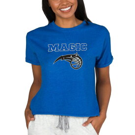 コンセプトスポーツ レディース Tシャツ トップス Orlando Magic Concepts Sport NBA Women's Concepts Mainstream Terry SS Top Royal