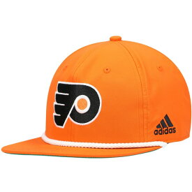 アディダス メンズ 帽子 アクセサリー Philadelphia Flyers adidas Rope Adjustable Hat Orange