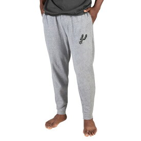 コンセプトスポーツ メンズ カジュアルパンツ ボトムス San Antonio Spurs Concepts Sport Mainstream Cuffed Terry Pants Gray