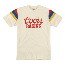 アメリカンニードル メンズ Tシャツ トップス Coors American Needle Unisex Sunset TShirt Cream