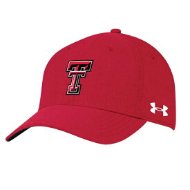 アンダーアーマー メンズ 帽子 アクセサリー Texas Tech Red Raiders Under Armour Airvent Performance Flex Hat Red