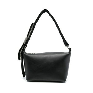 �J�� ���f�B�[�X �V�����_�[�o�b�O �o�b�O Crystal bow leather shoulder bag Black