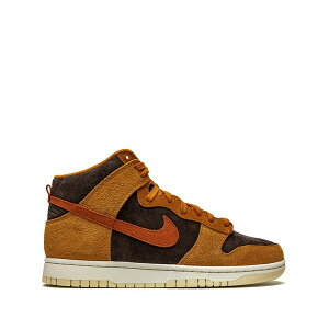 �i�C�L �����Y �X�j�[�J�[ �V���[�Y Dunk high prm dark curry sneakers Brown