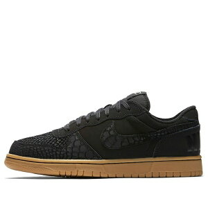 Nike �i�C�L �����Y �X�j�[�J�[ �yBig Nike Low Lux 'Black Snakeskin Gum' 854166-002�z �T�C�Y US_12.5(30.5cm)