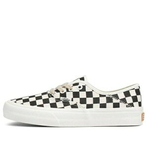 Vans �o���Y �����Y �X�j�[�J�[ �yVans Authentic Checkerboard Black/White VN0A3MU642E�z �T�C�Y US_6(24.0cm)