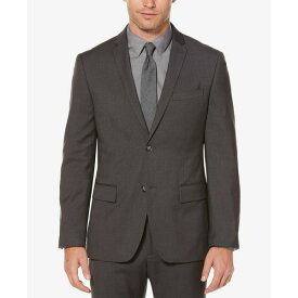 ペリーエリス メンズ ジャケット＆ブルゾン アウター Men's Slim-Fit Suit Jacket Charcoal
