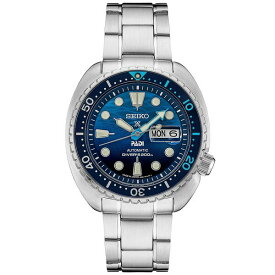 セイコー メンズ 腕時計 アクセサリー Men's Automatic Prospex PADI Special Edition Stainless Steel Bracelet Watch 45mm Blue